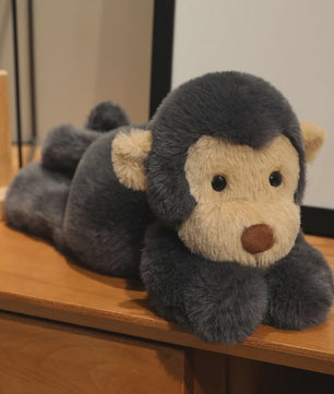 Kawaii Aap Knuffel 40cm - Schattige Pluche Speelgoed Pop voor Kinderen, Perfect Festival Cadeau