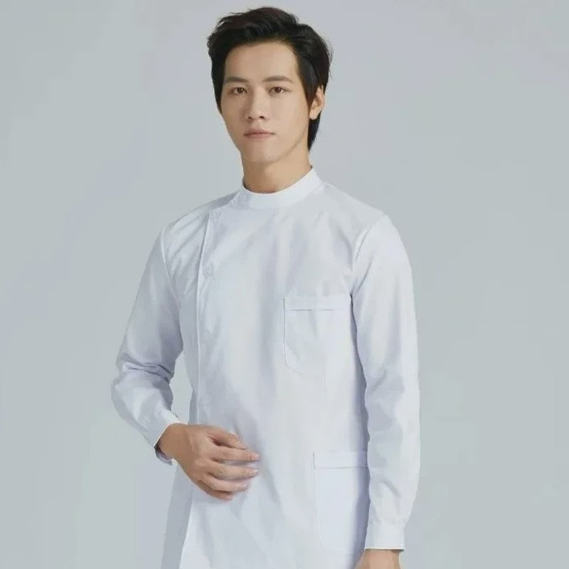 Medische Scrubs Uniform Heren - Korte & Lange Mouw | Zorgkleding