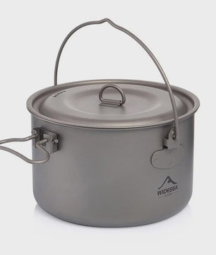 Widesea Titanium Kookset - Lichtgewicht Pannenset voor Outdoor Avonturen