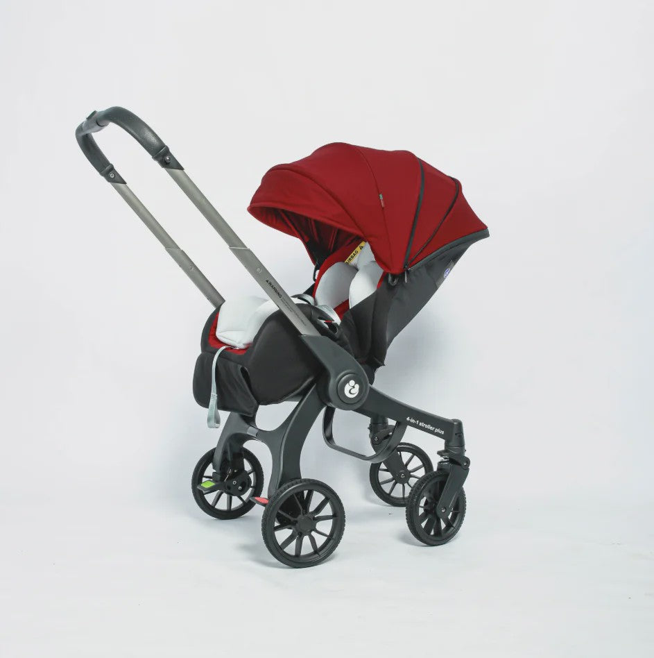 4-in-1 Baby Kinderwagen met Autostoel - Multifunctioneel en Inklapbaar