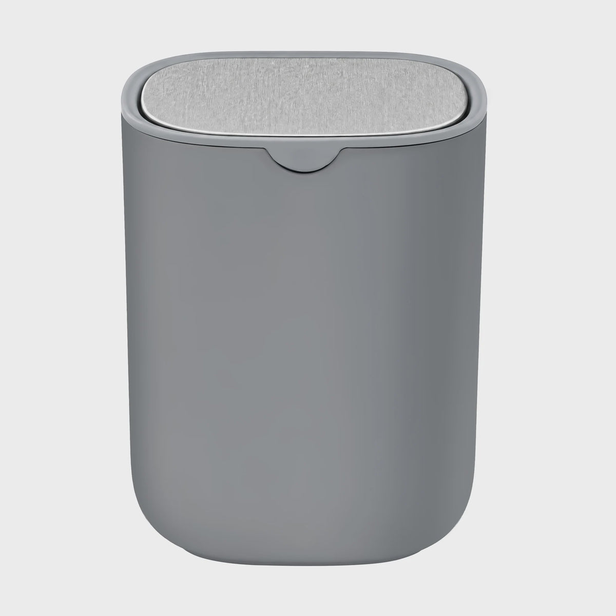 Songmics Tafel Prullenbak met Deksel - RVS Swing Lid, 1.5 Liter Capaciteit