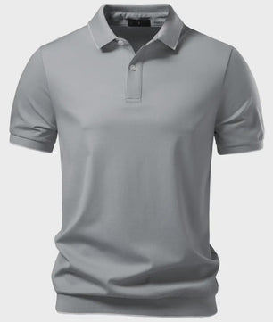AIOPESON Heren Tencel Polo Shirt - Premium Kwaliteit & Ademend Comfort