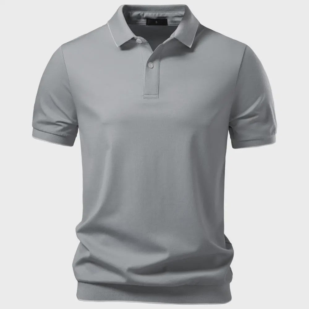 AIOPESON Heren Tencel Polo Shirt - Premium Kwaliteit & Ademend Comfort