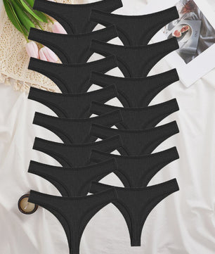 15-Delige Set Dames String Broekjes - Katoen, Sexy & Comfortabel Ondergoed