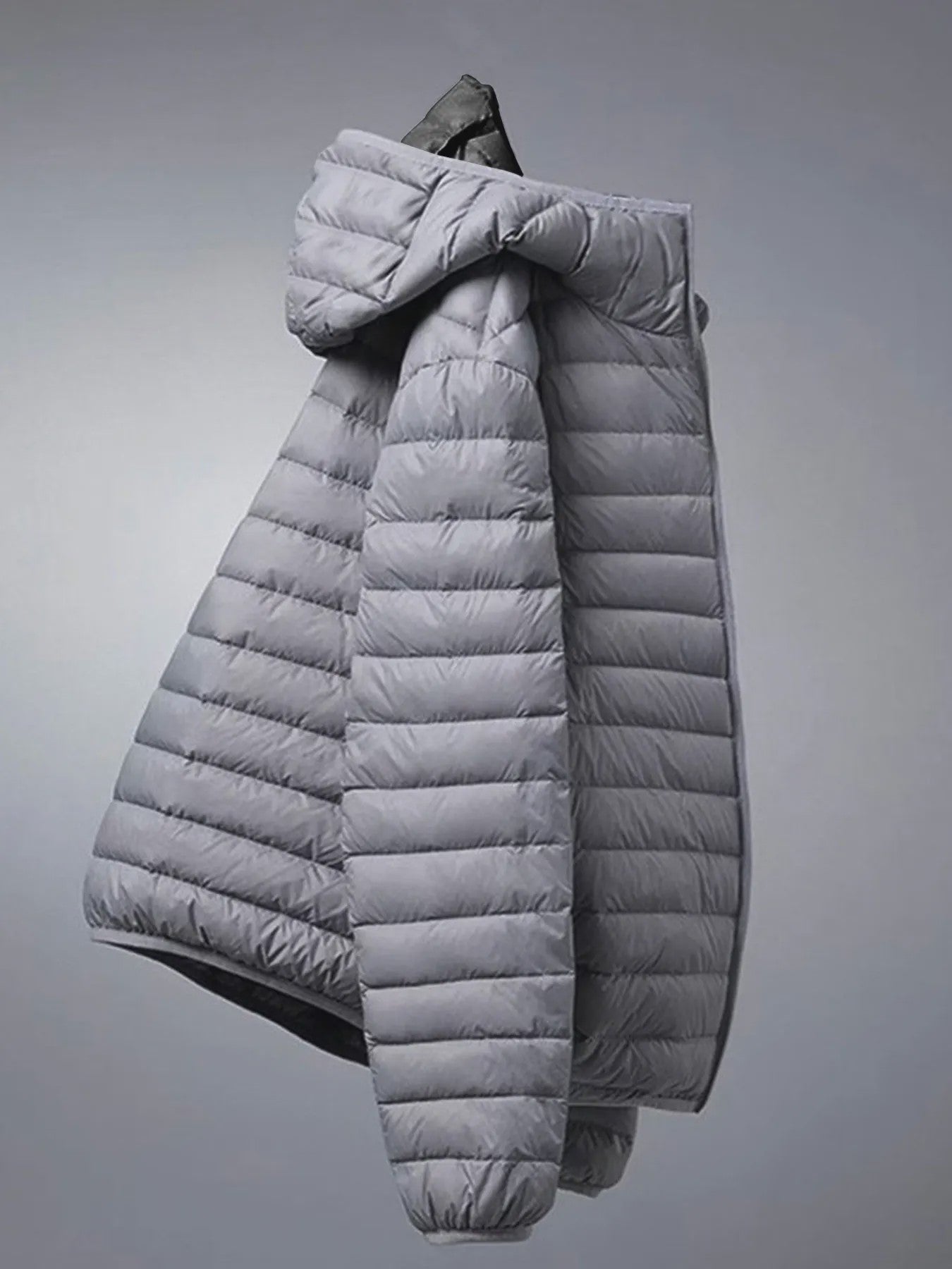 Lichtgewicht Heren Winterjas met Capuchon - Winddicht & Warm voor Buitenactiviteiten