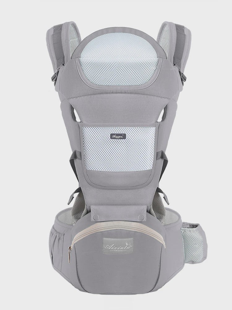 Ergonomische Baby Draagzak Multifunctioneel met Heupstoel - 0 tot 36 Maanden