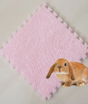 Set van 10 Waterdichte & Absorbente Bodembedekking Matten voor Kleine Huisdieren (Konijn, Cavia)