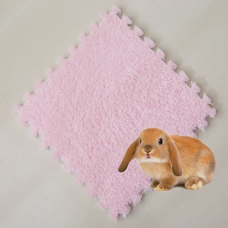 Set van 10 Waterdichte & Absorbente Bodembedekking Matten voor Kleine Huisdieren (Konijn, Cavia)