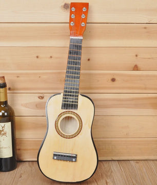 21-Inch Kinderklassieke Gitaar - Massief Hout, Hoge Klankkwaliteit, Kleurrijk Instrument Speelgoed