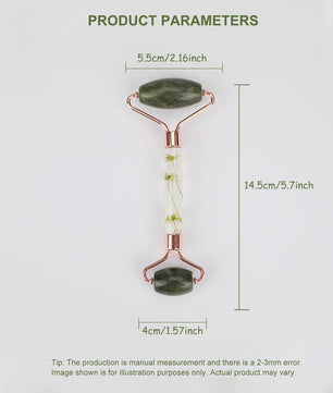 Natuurlijke Jade Roller Gezichtsmassager - Huidverzorging & Ontspanning
