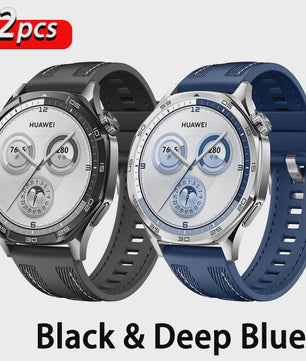 22mm Nylon & Siliconen Horlogeband voor Huawei Watch GT/Pro (46mm)