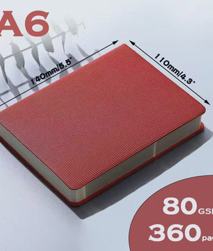 A6 Notitieboek 360 Pagina's - Lijn of Blanco - Dagboek, Planner, Journal