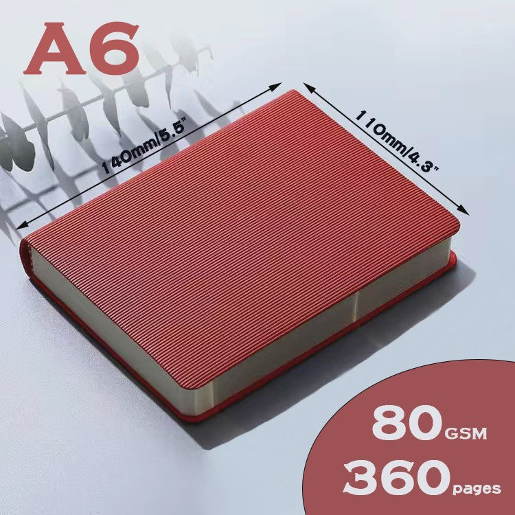 A6 Notitieboek 360 Pagina's - Lijn of Blanco - Dagboek, Planner, Journal