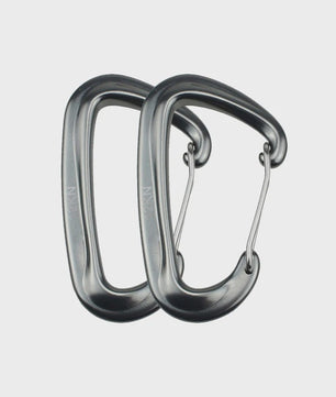 12KN D-vorm Karabijnhaak - Kleine Klimhaak voor Outdoor, Camping & Outdoor Avonturen