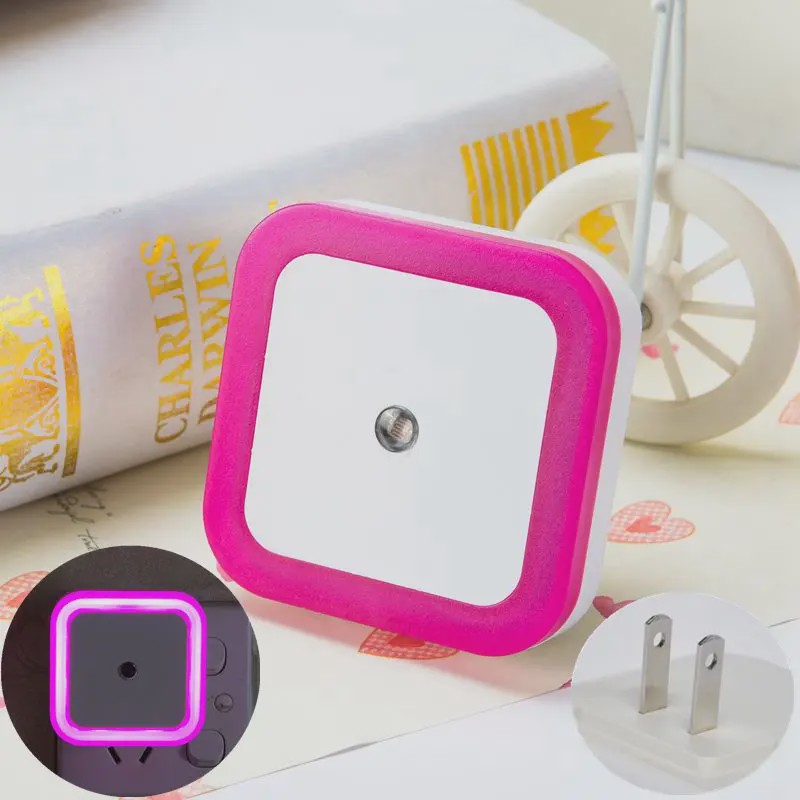 Draadloos LED Nachtlampje met Sensor - Mini Stekkerlampje voor Kinderkamer, Slaapkamer & Woonkamer