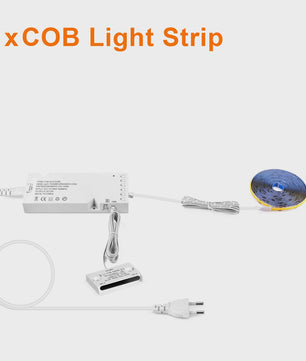 Slimme COB LED Strip met Dubbele Deursensor - Automatisch Aan/Uit bij Openen/Sluiten