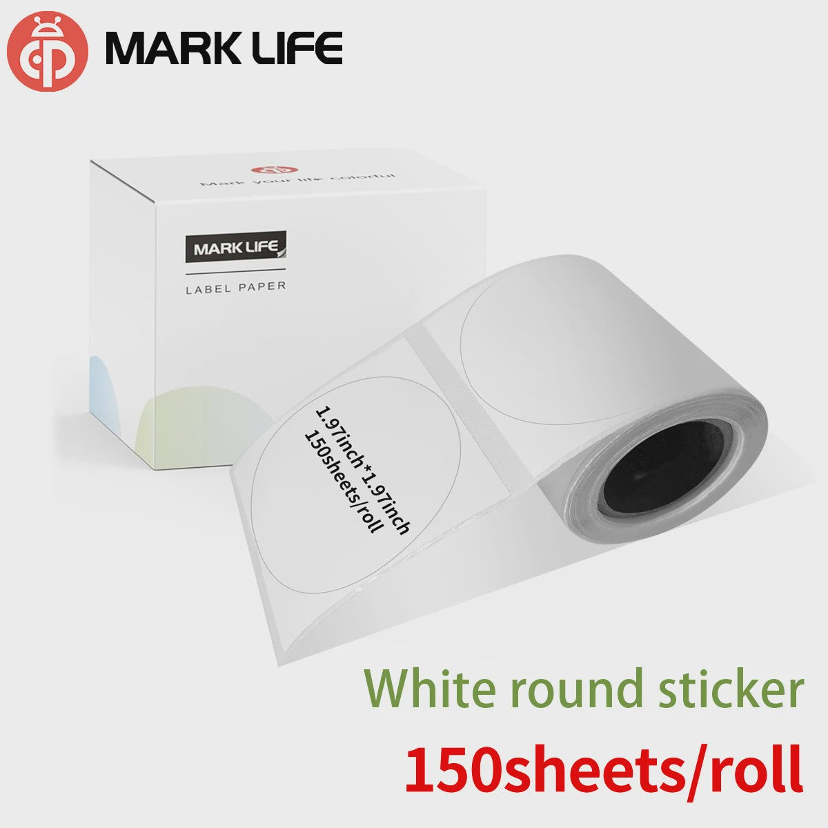 Marklife P50 Protable Thermische Label Printer - Draadloos, Bluetooth, Zelfklevend voor Kantoor & Keuken