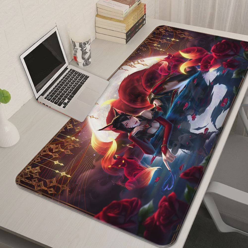 Luxe PU Leer XL Gaming Muismat - Anti-slip Bureau Mat met League of Legends Designs