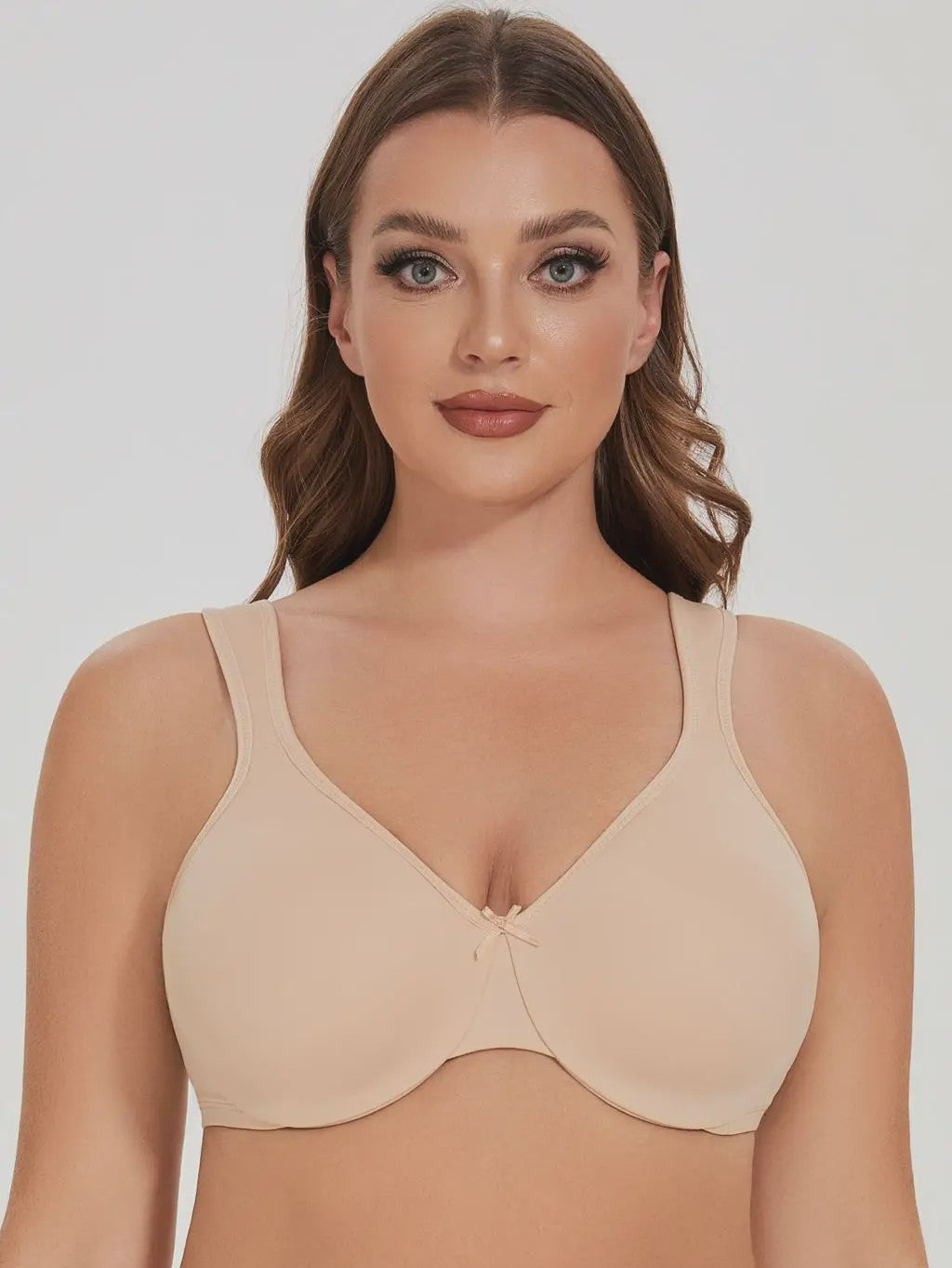 MELENECA Plus Size BH - Naadloze Minimizer met Beugel voor Optimaal Comfort