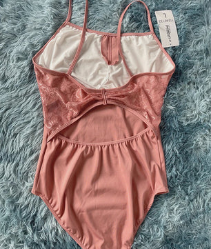 Elegante Ballet Leotard met Kant voor Dames - Perfect voor Dans en Yoga