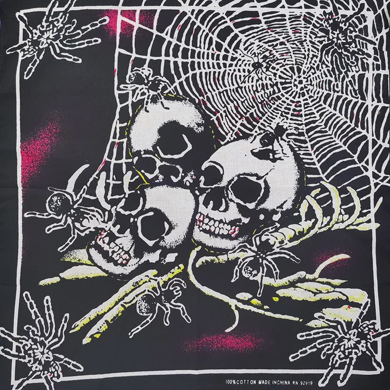 Skull Bandana Katoen - Hip Hop Stijl Hoofddoek & Accessoire