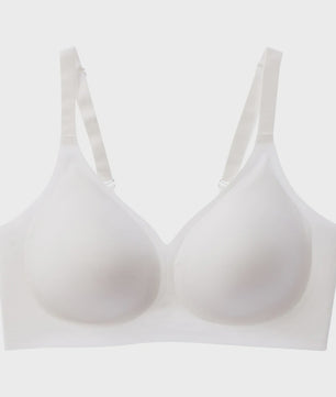Comfortabele Draadloze BH met Diepe V-hals - Naadloze Push-Up voor Dagelijks Gebruik