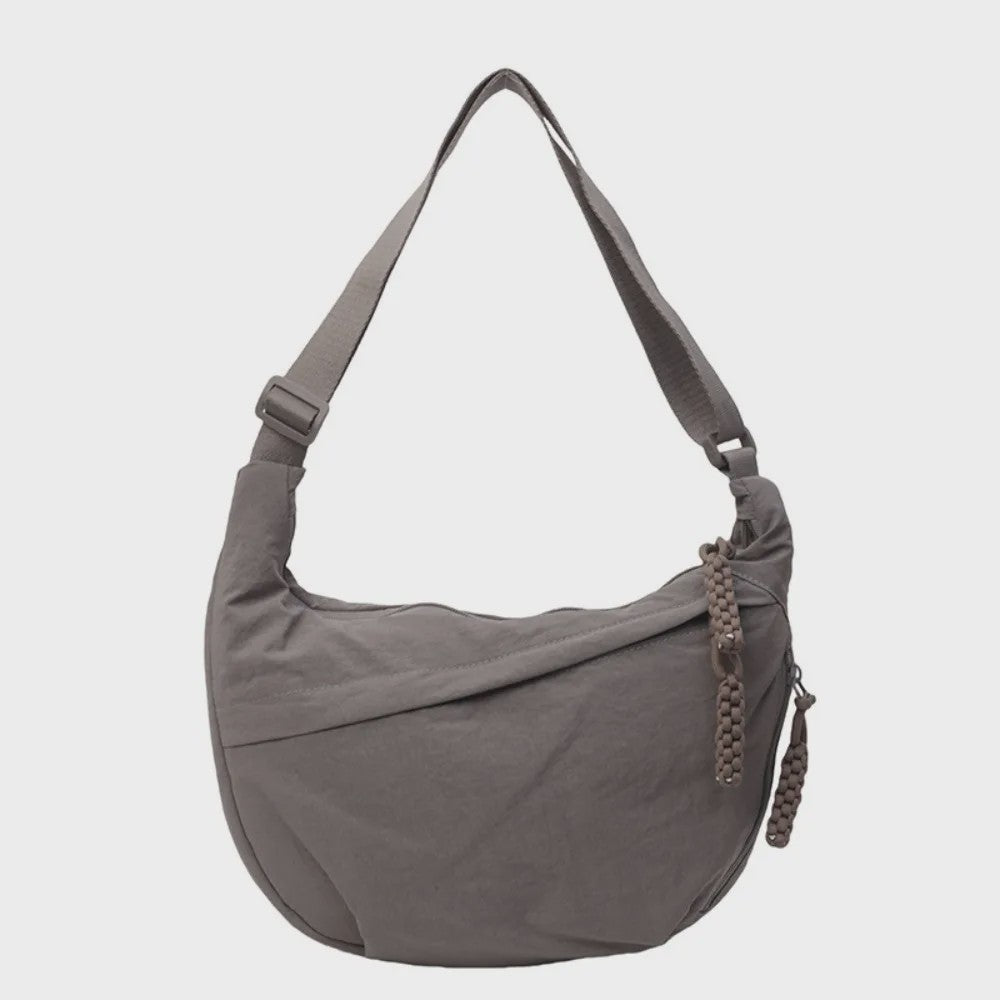 Modieuze Canvas Crossbody Tas - Grote Capaciteit Schoudertas