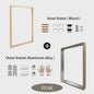 DIY Poster Frame Set: Metaal & Hout in 8 Kleuren voor Galerij Decoratie