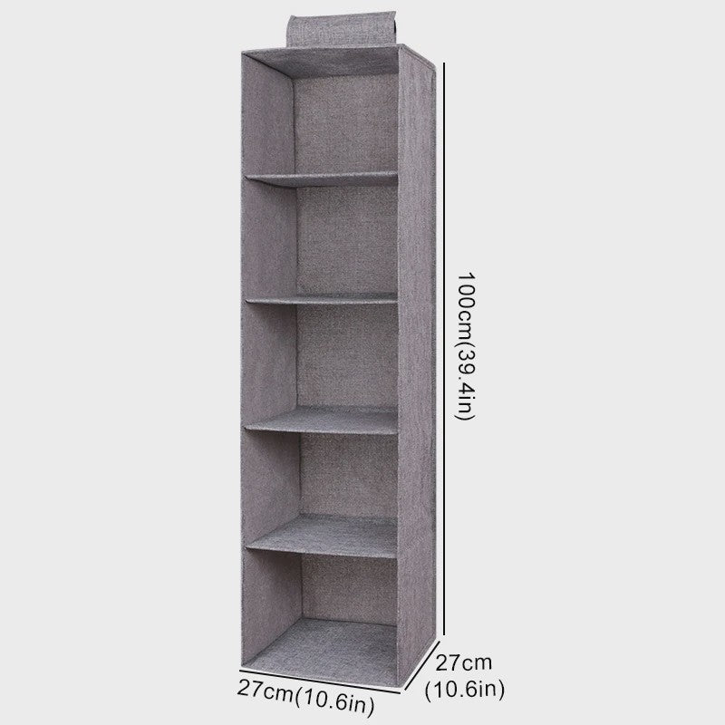 Hangende Garderobekast Organizer met Lades - Opvouwbare Kleding Opbergplanken