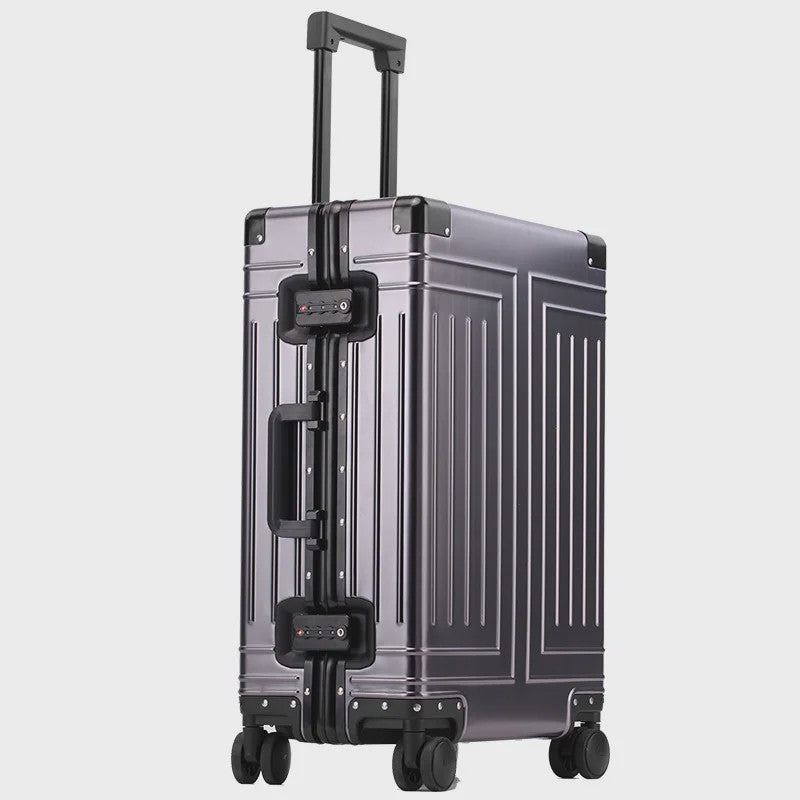 Luxe Aluminium-Magnesium Trolley Koffer - 20, 24, 28 inch