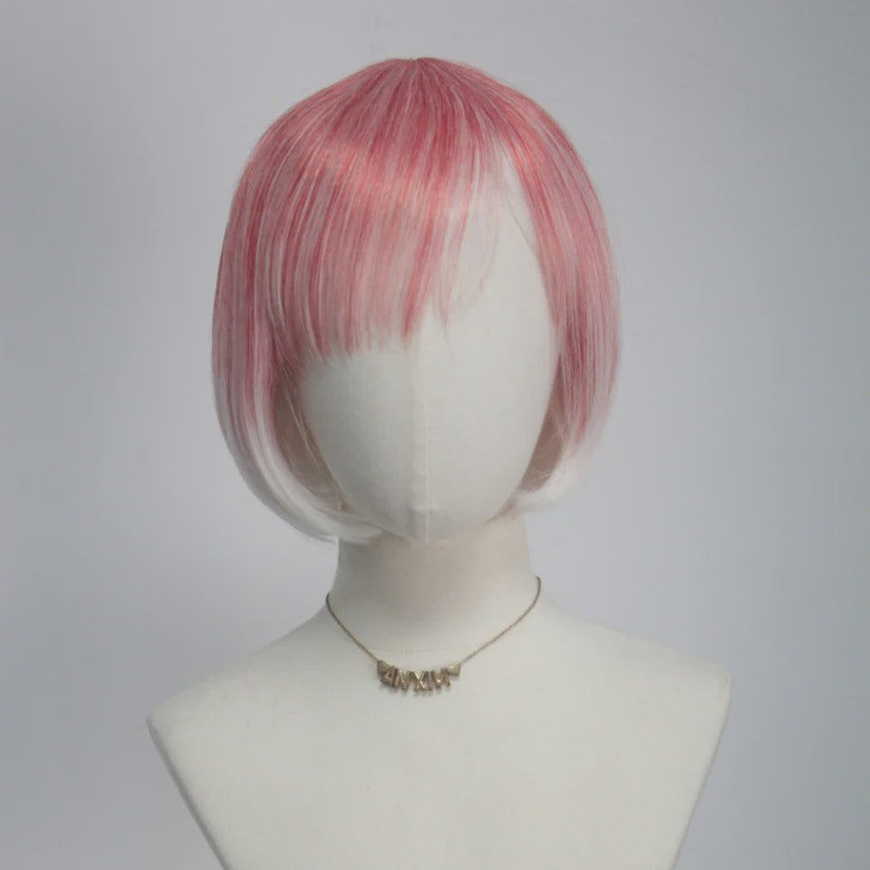 Stijlvolle Gradient Bob Pruik met Pony - Synthetisch Haar voor Cosplay & Feest