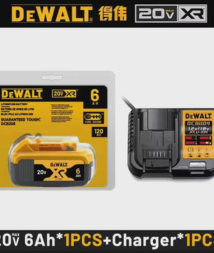 DeWalt 20V MAX XR 6.0Ah Lithium Accu - DCB206 - Snel Opladen