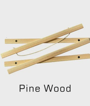 Magnetisch Houten Poster Frame - 21-100 cm - Teak & Pine Hout - Canvas & Poster Hanger