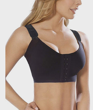 Naadloze Push-Up BH met Voorsluiting - Comfort & Steun voor Sport en Herstel