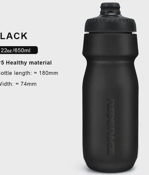 RIDERACE Sportfles 550ML/650ML - Lichtgewicht Fietsbidon voor Hardlopen & Outdoor