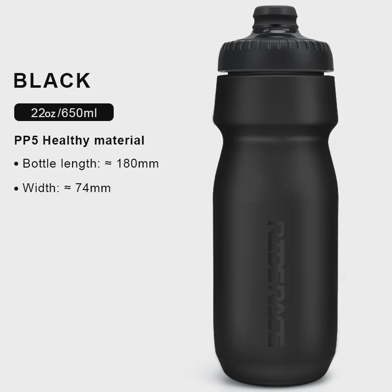 RIDERACE Sportfles 550ML/650ML - Lichtgewicht Fietsbidon voor Hardlopen & Outdoor