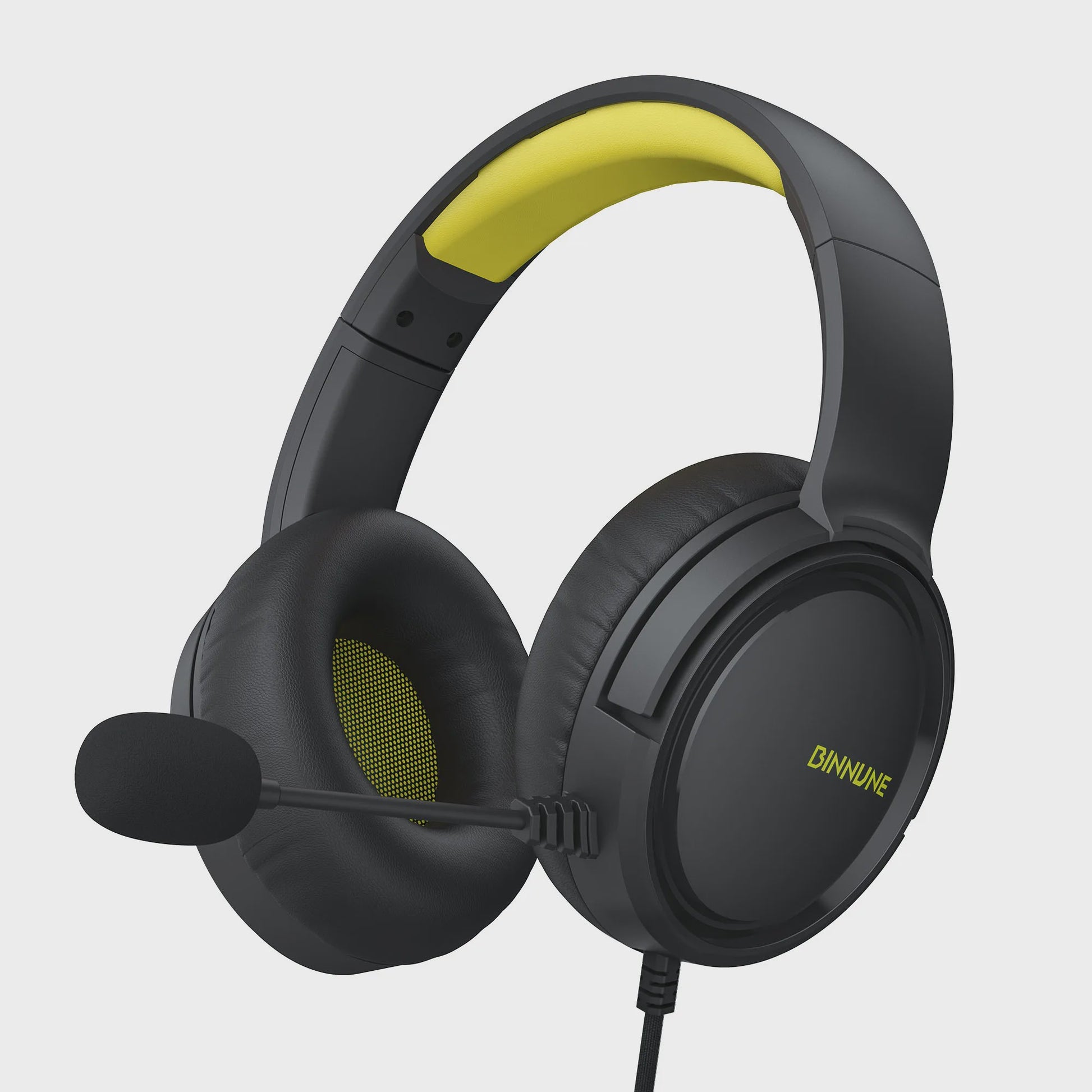 BINNUNE BG02 Gaming Headset met Microfoon - Bedraad, Compatibel met PS4, PS5, Xbox, PC & Switch