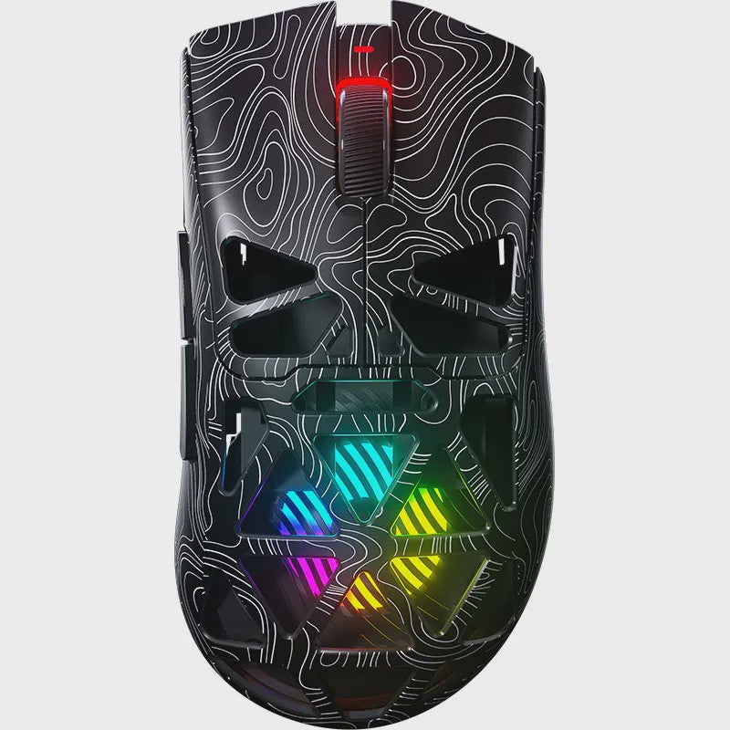 AULA SC620 Gaming Muis - Tri-Mode Connectiviteit (Wired/BT/2.4G), Lichtgewicht, 12000 DPI, PAW3311 Sensor