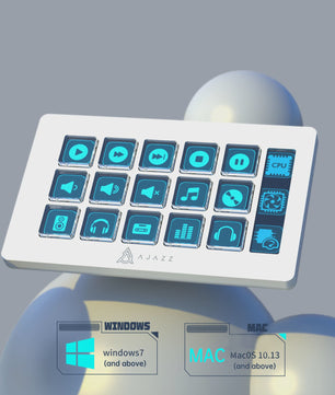 AJAZZ AKP03 Programmeerbaar Toetsenbord & Shortcut Controller voor Streaming, Trading en Audio
