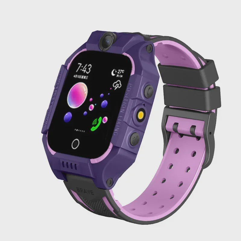 Lenovo Kinder Smartwatch 5G GPS SOS Camera Waterdicht - Veilig & Leuk Cadeau voor Jongens en Meisjes