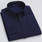 Herenshirt Lange Mouw - Stijlvol Casual & Zakelijk, Print & Streep, All-Season Top