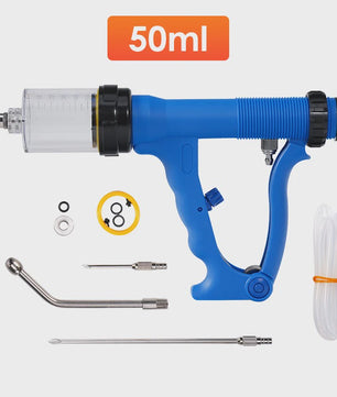 Professioneel Doseerpistool voor Vee en Gevogelte (10-50ML) - Continue Toediening