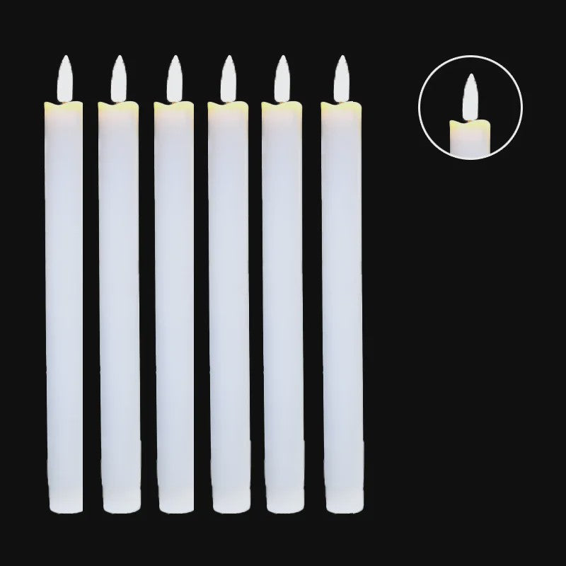 Set LED Kaarsen 12-120 Stuks - Flakkerend Vlam Effect, Afstandsbediening, Batterij, Decoratie