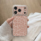 Luxe Leopard Print Telefoonhoesje voor iPhone - Schokbestendig met Bumper