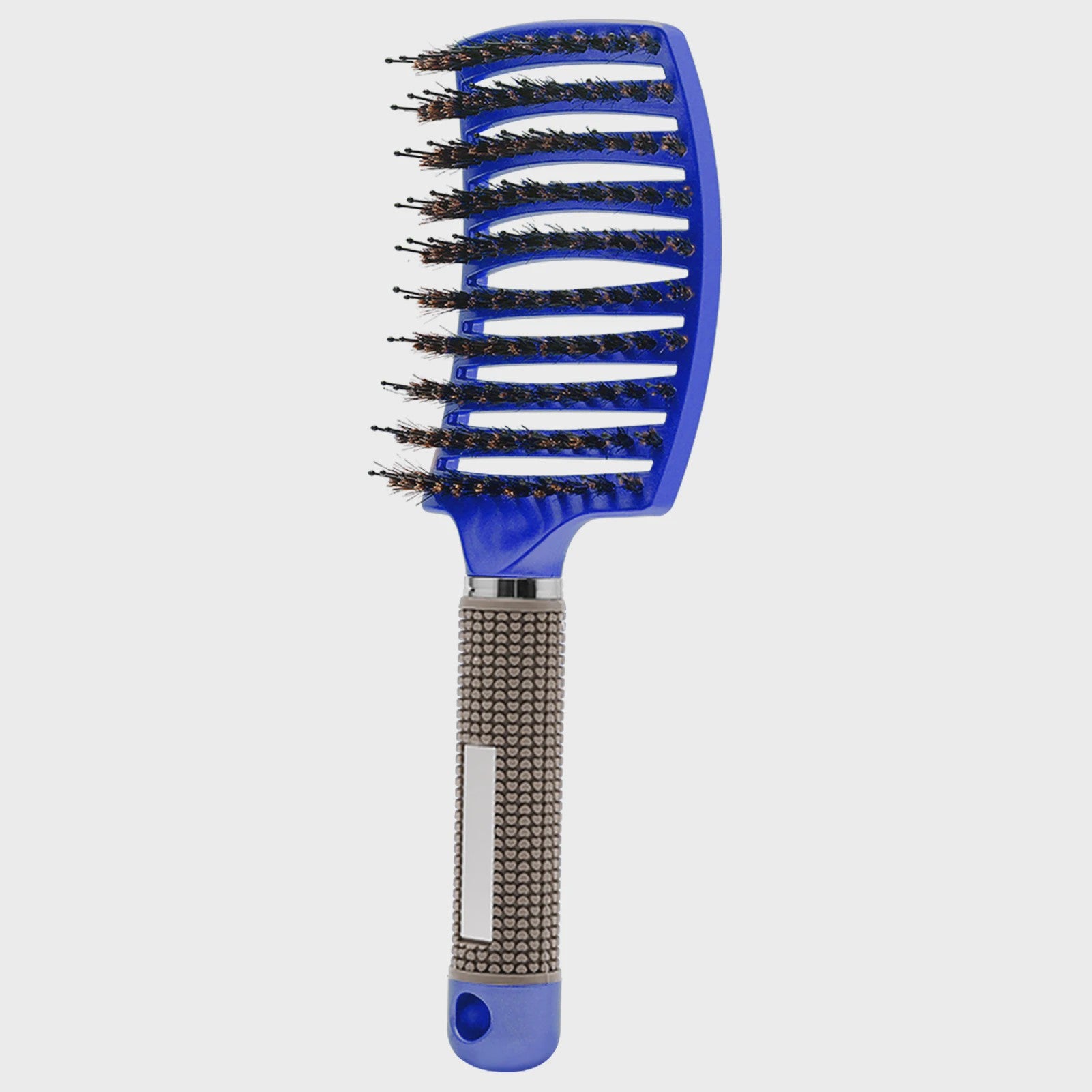 Ontwarrende Haarborstel met Natuurlijke Borstelharen & Nylon - Voor Nat & Droog Haar, Krullen & Styling