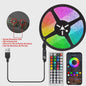 5M RGB LED Strip met USB & Afstandsbediening - Sfeervolle Verlichting voor TV, Gamekamer & Feestjes
