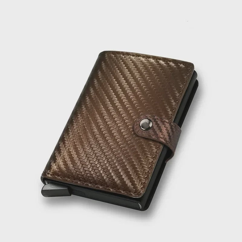 Luxe RFID Card Holder Portemonnee Heren - Slim & Veilig PU Leer