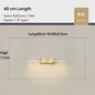 Moderne LED Wandlamp Badkamer - Stijlvol Aluminium met 3 Kleuren Licht