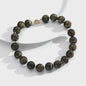 Trendy Multicolor Statement Ketting met Grote Ronde Kralen - Handgemaakt