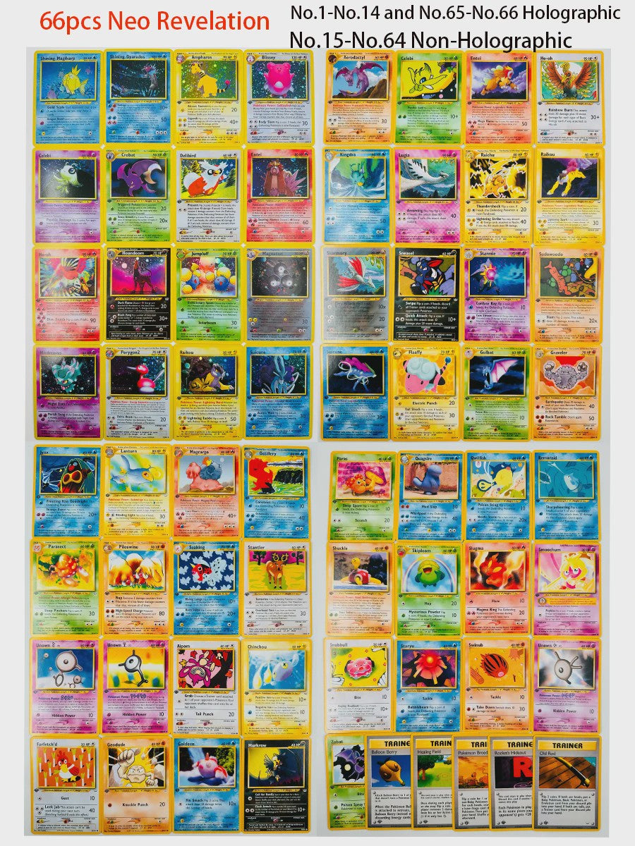 Verzamelkaarten: Base, Jungle, Fossil, Neo, Gym - Complete Collectie